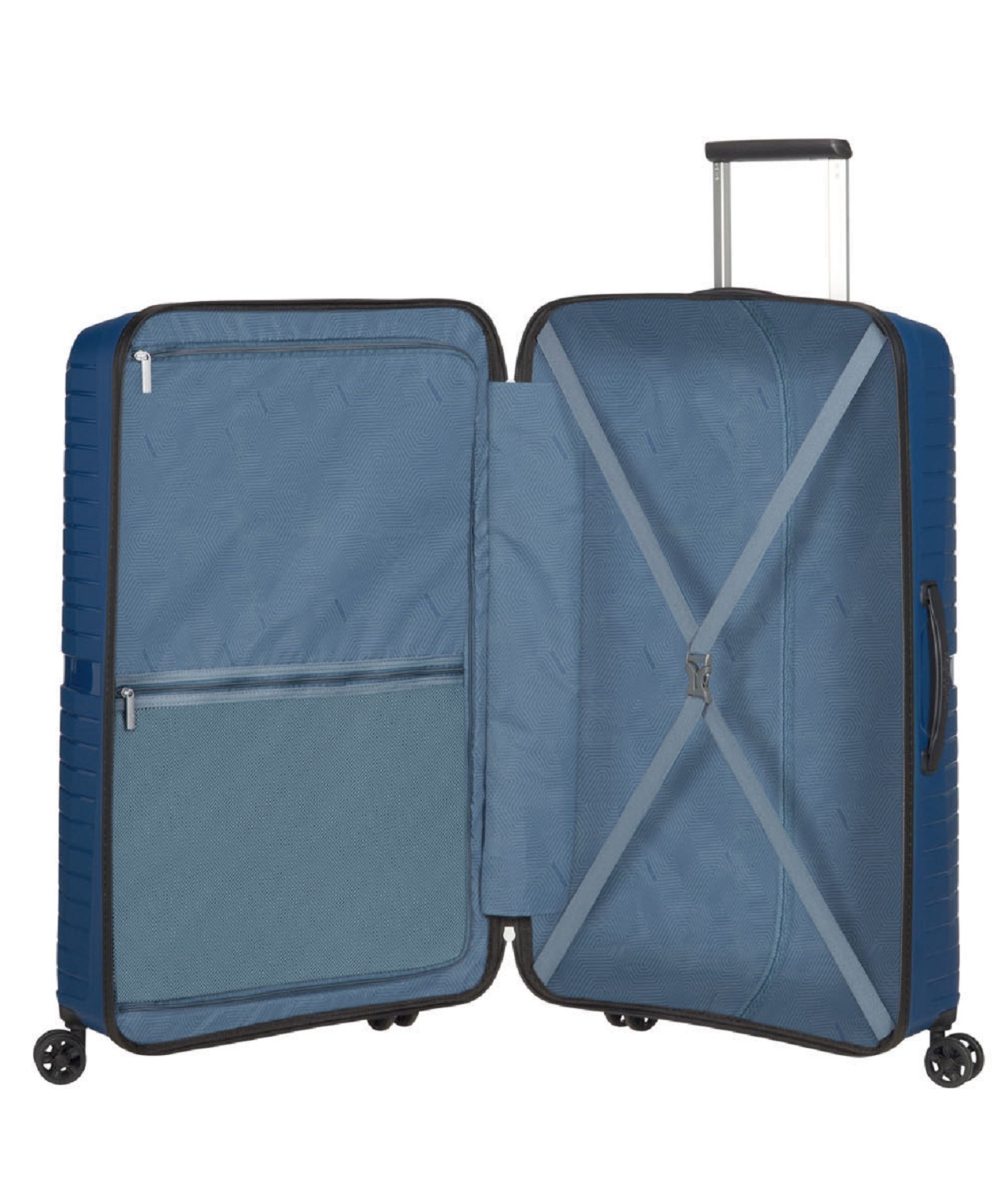 American Tourister Airconic Trolley 77cm mit 4 Rollen + GRATIS HOTELGUTSCHEIN Midnight Navy American Tourister Airconic Trolley 77cm mit 4 Rollen + GRATIS HOTELGUTSCHEIN Midnight Navy