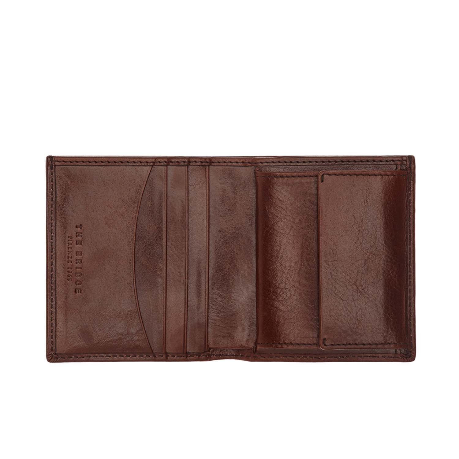 The Bridge Story Uomo Leder-HerrenGeldbeutel -01437601 Braun