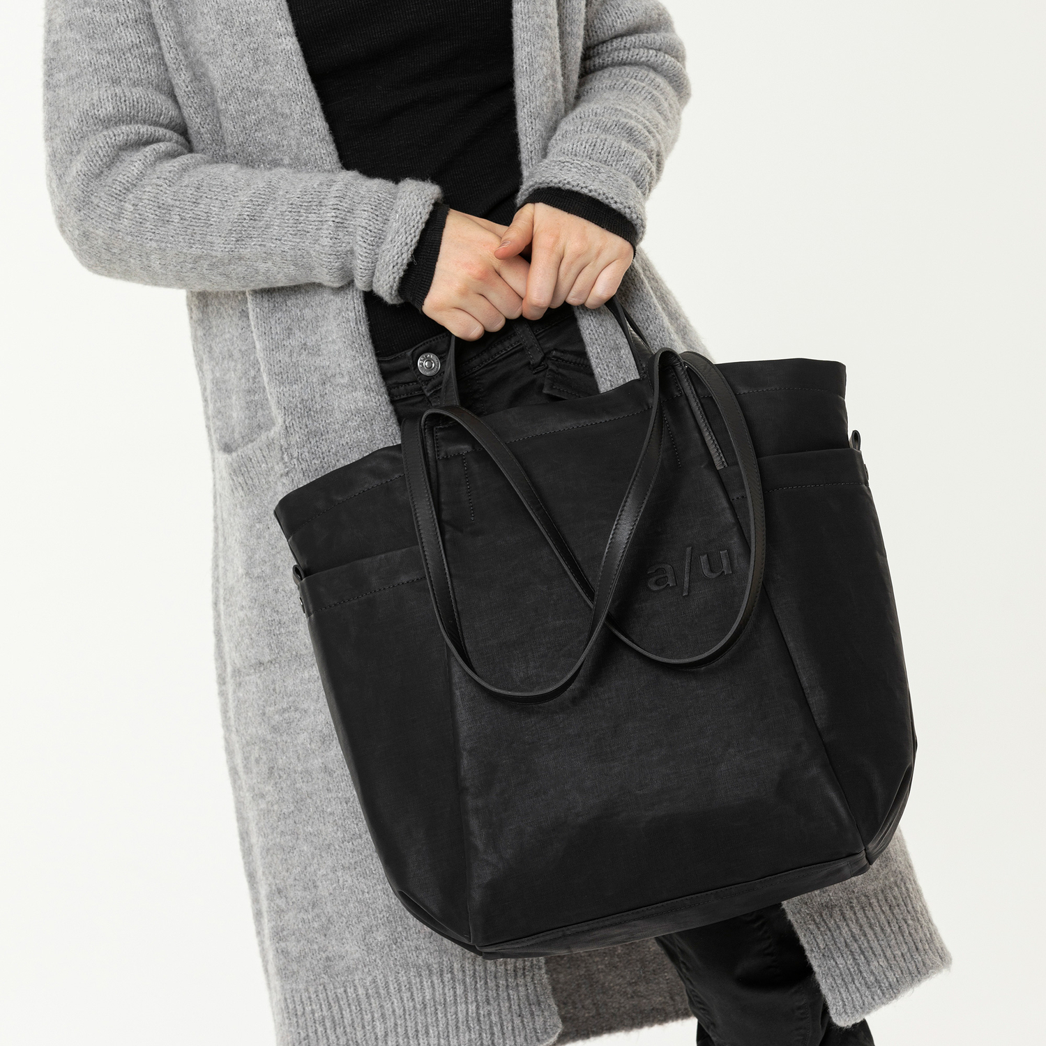 aunts & uncles Japan Takamatsu Shopper mit 13" Notebookfach black aunts & uncles Japan Takamatsu Shopper mit 13" Notebookfach black