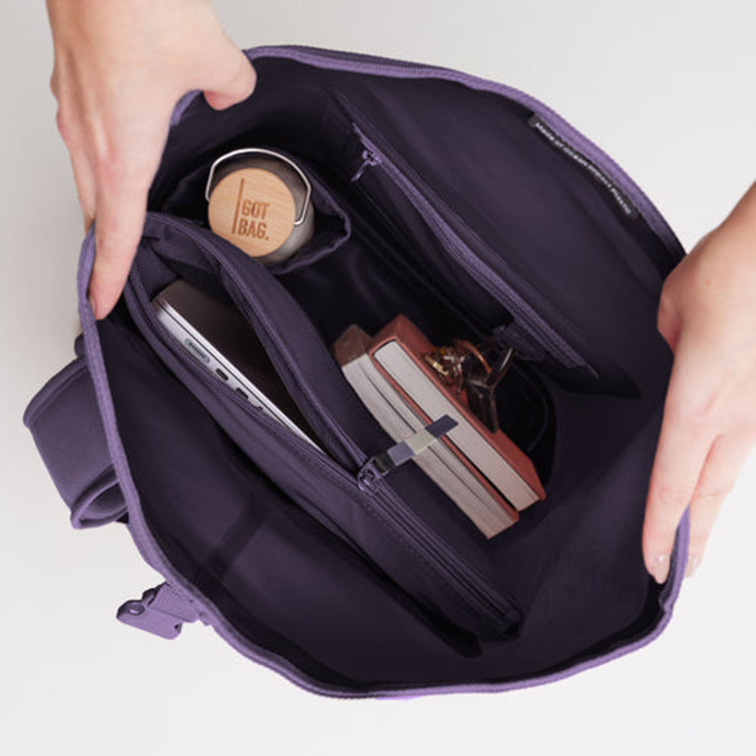 GOT BAG Rolltop Lite 2.0 ocean dusk monochrome GOT BAG Rolltop Lite 2.0 ocean dusk monochrome