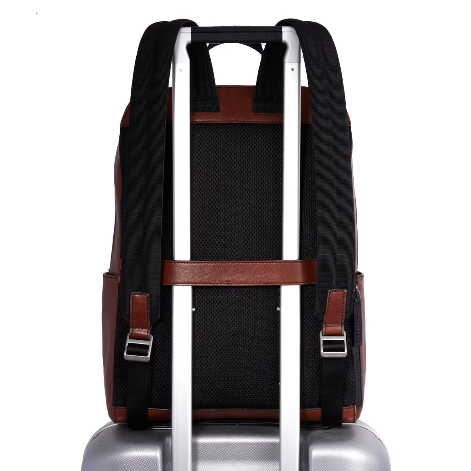 The Bridge Damiano Leder-Rucksack -063413EX Braun/Ruthenium Dunkel The Bridge Damiano Leder-Rucksack -063413EX Braun/Ruthenium Dunkel