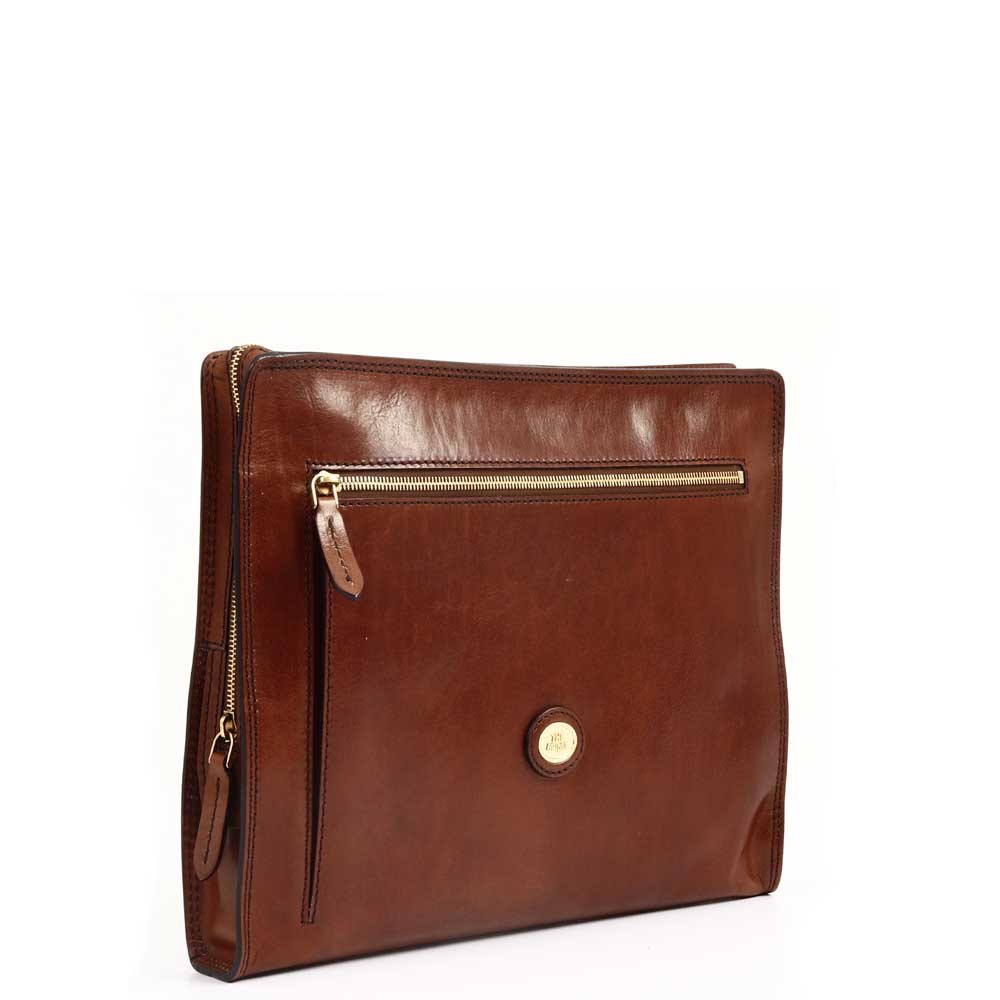 The Bridge Story Uomo Dokumentenmappe 38cm -06110901 Braun/Gold The Bridge Story Uomo Dokumentenmappe 38cm -06110901 Braun/Gold