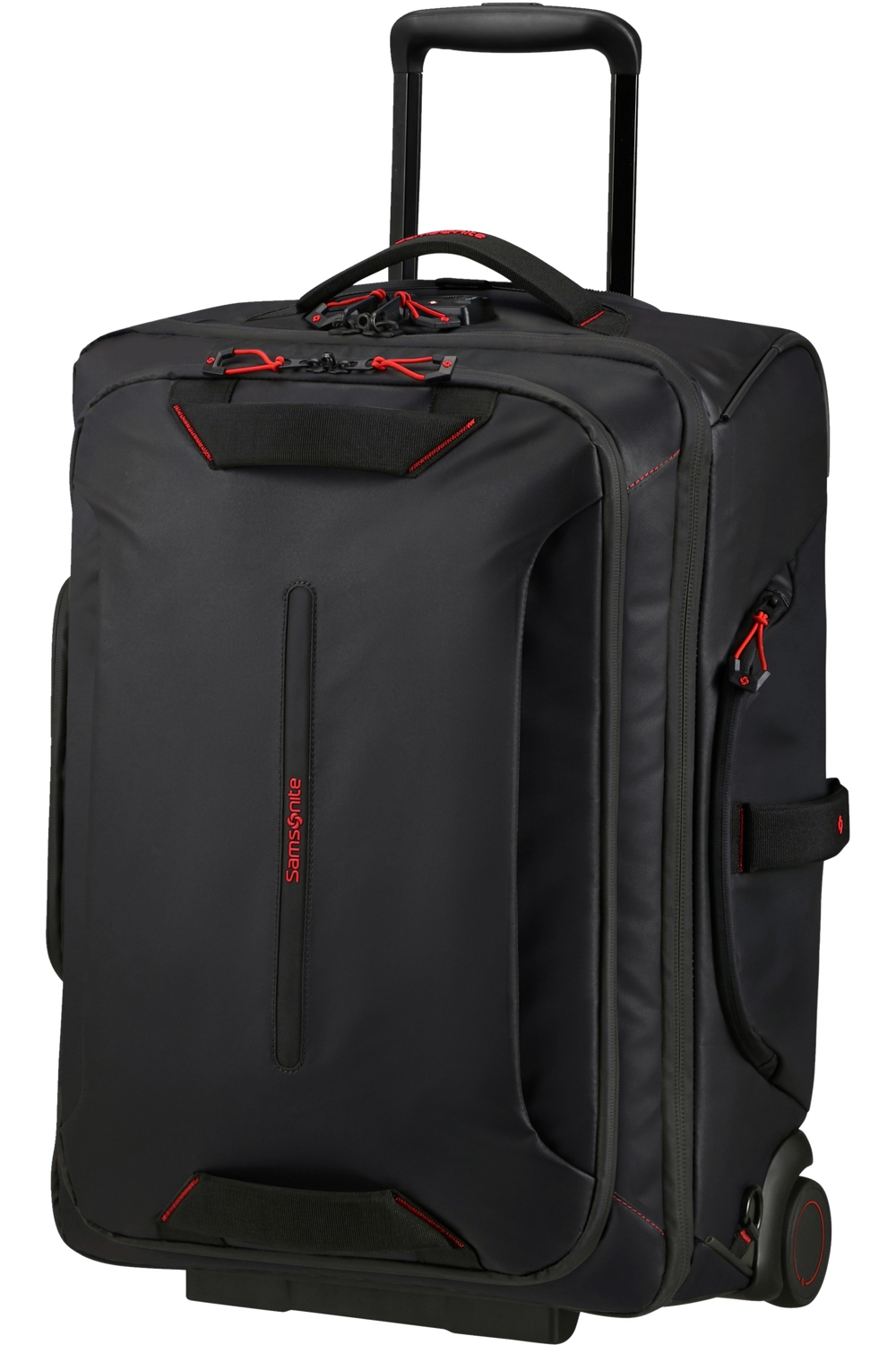 Samsonite Ecodiver Reisetasche/Rucksack mit Rollen 55cm + GRATIS HOTELGUTSCHEIN Schwarz Samsonite Ecodiver Reisetasche/Rucksack mit Rollen 55cm + GRATIS HOTELGUTSCHEIN Schwarz
