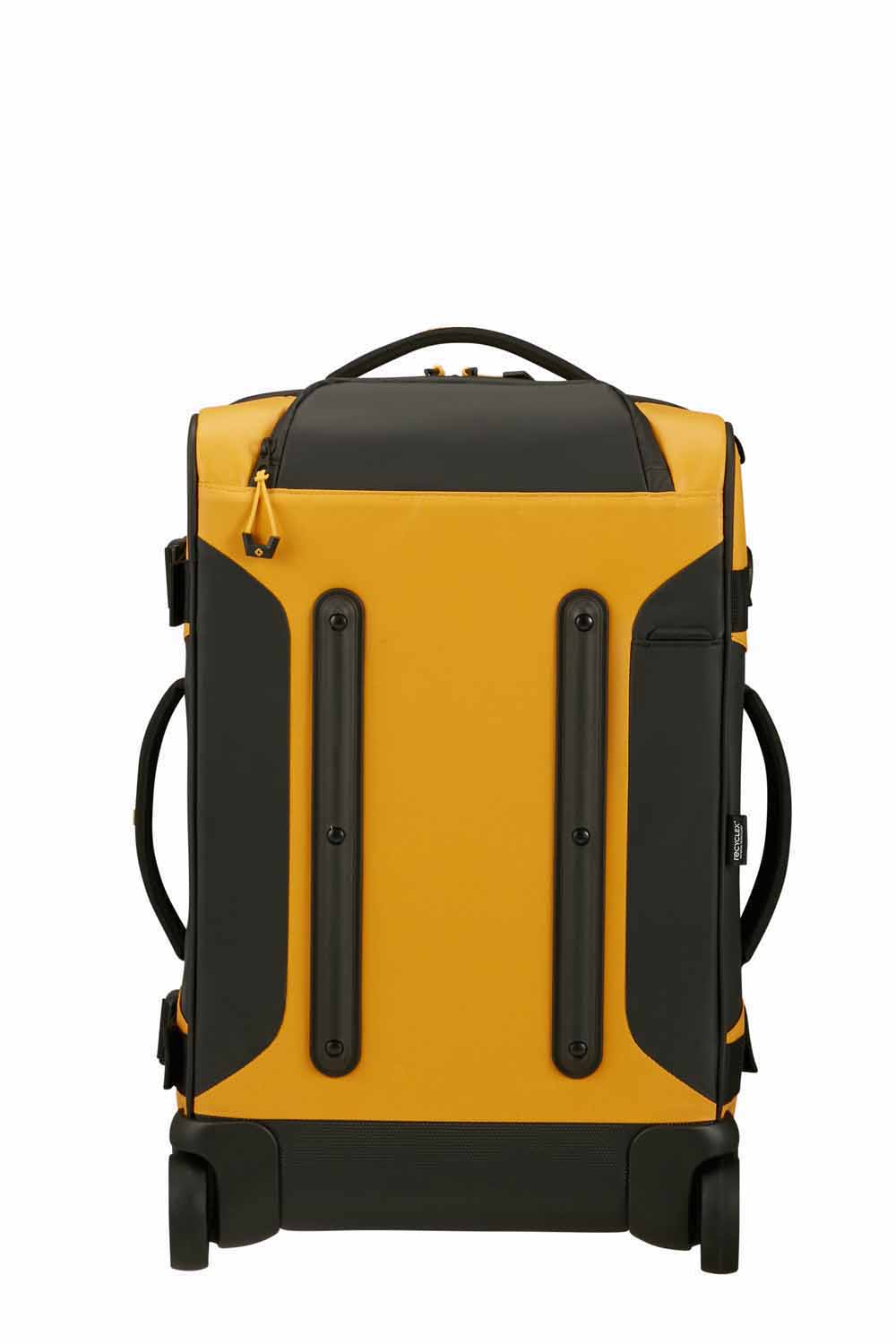 Samsonite Ecodiver Reisetasche mit Rollen & Doppelrahmen 55cm + GRATIS HOTELGUTSCHEIN Gelb
