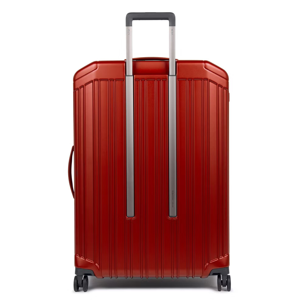Piquadro PQ-Light Großer Trolley 4 Räder rot