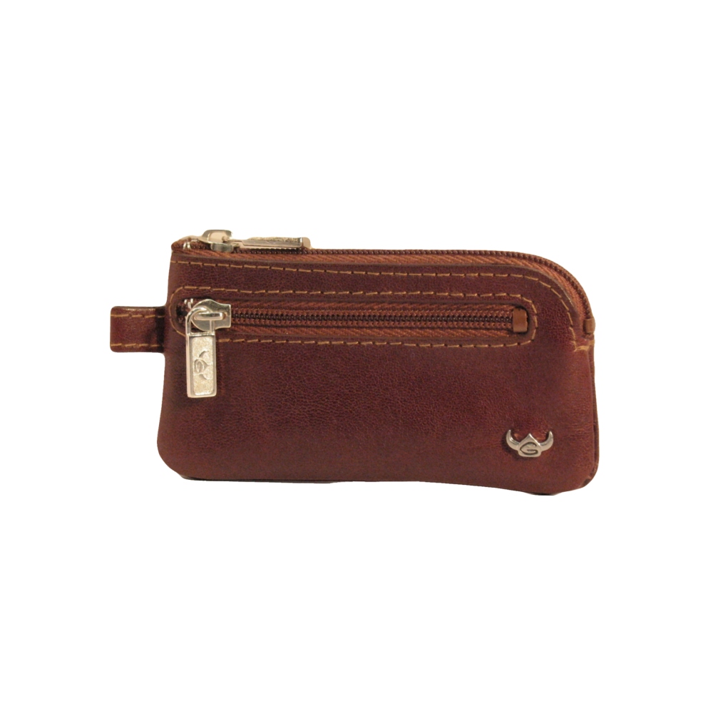 Golden Head Colorado Classic Reißverschluss-Schlüsseletui 5112-05 tabacco