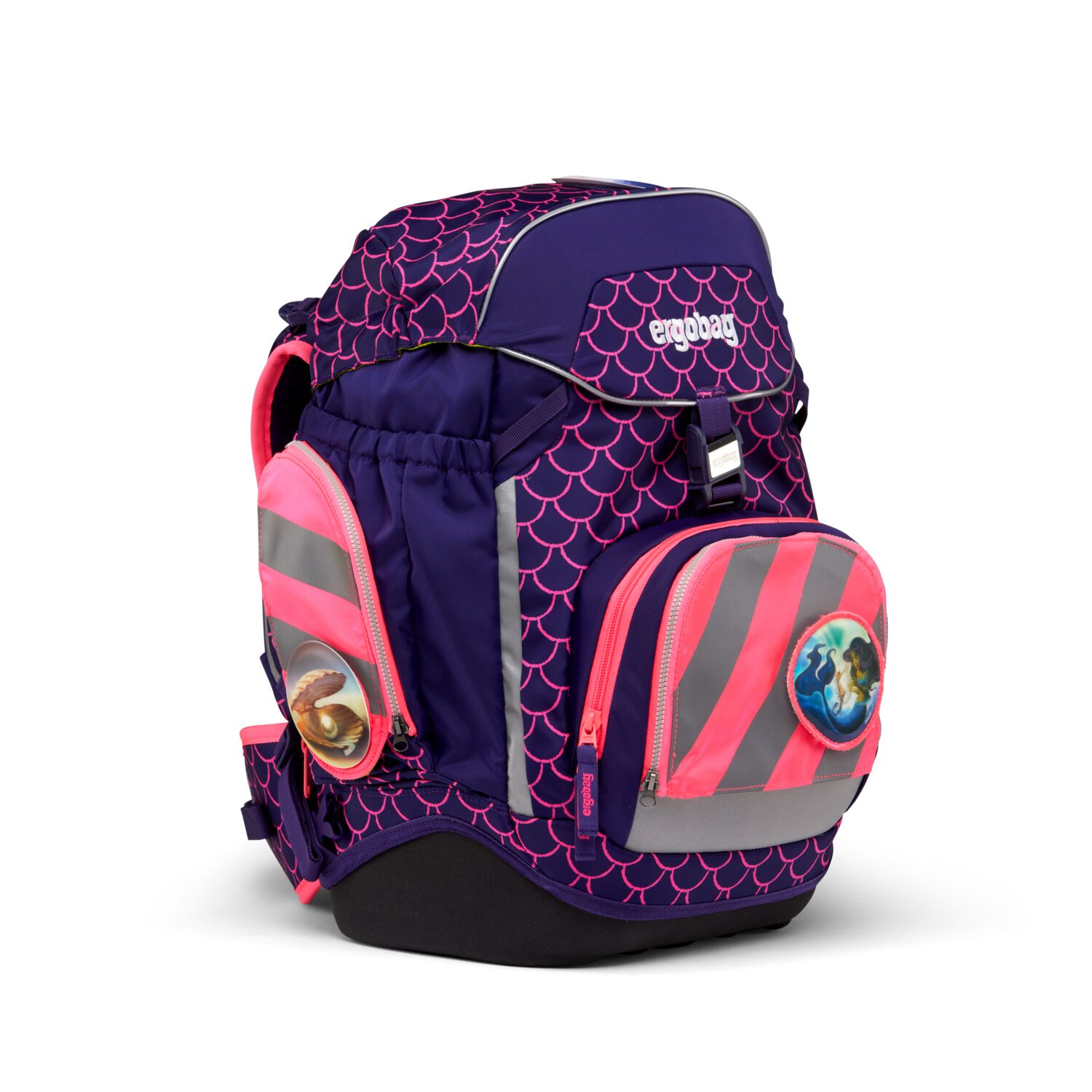 ergobag Schulzubehör Fluo-Zip Set mit Reflektorstreifen, 3-tlg. ab 2019 Pink ergobag Schulzubehör Fluo-Zip Set mit Reflektorstreifen, 3-tlg. ab 2019 Pink