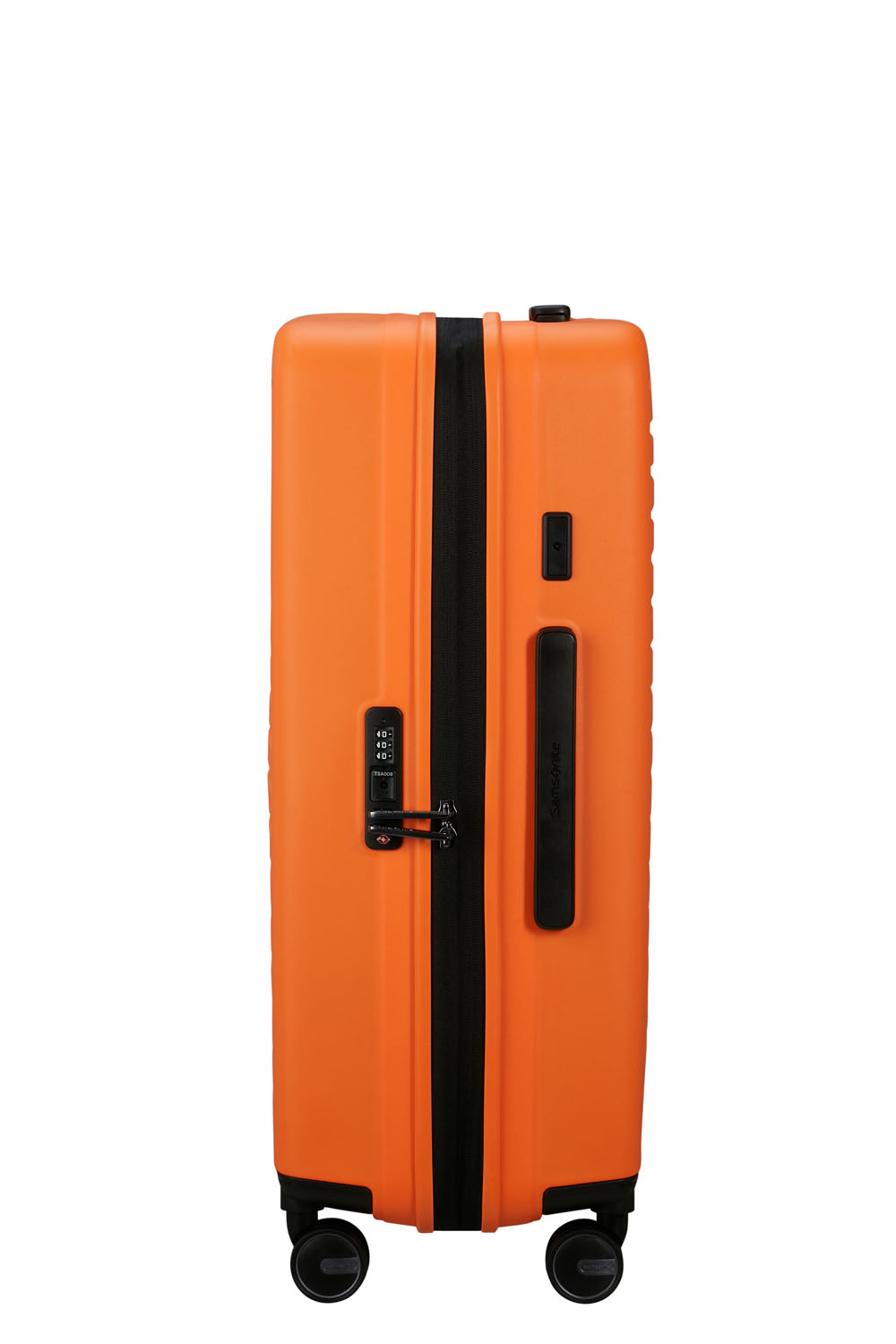 Samsonite Restackd Trolley mit 4 Rollen erweiterbar 68cm + GRATIS HOTELGUTSCHEIN Papaya