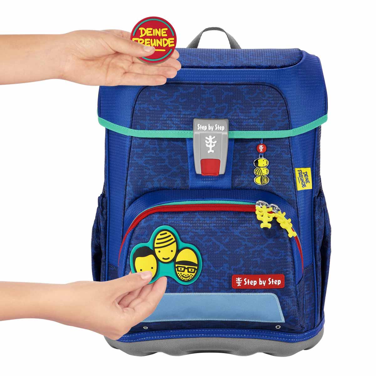 Step by Step CLOUD Deine Freunde Schulranzen-Set, 5-teilig Blau Step by Step CLOUD Deine Freunde Schulranzen-Set, 5-teilig Blau