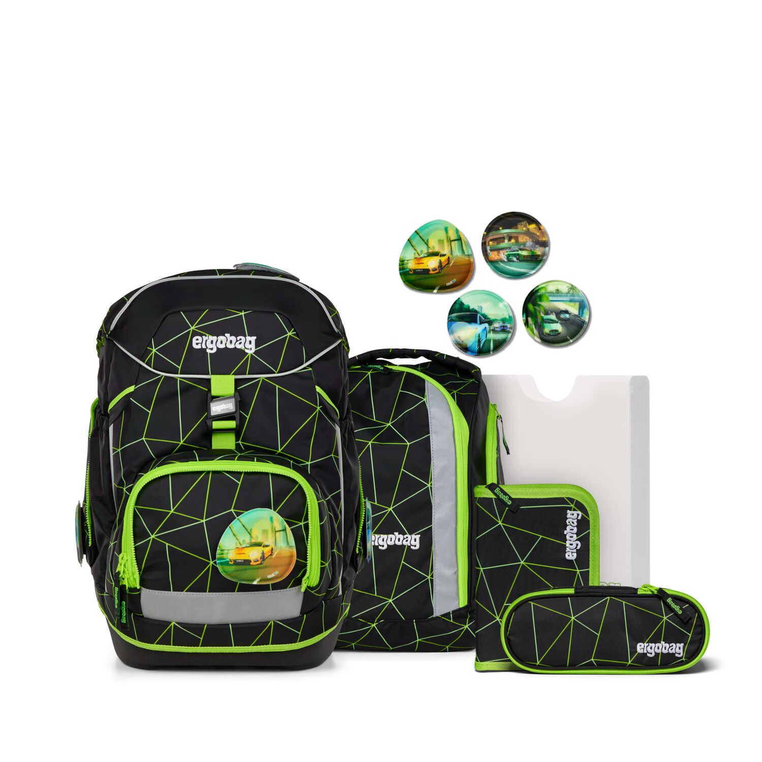 ergobag pack LUMI Editon 6-teiliges Schulrucksack-Set 2025