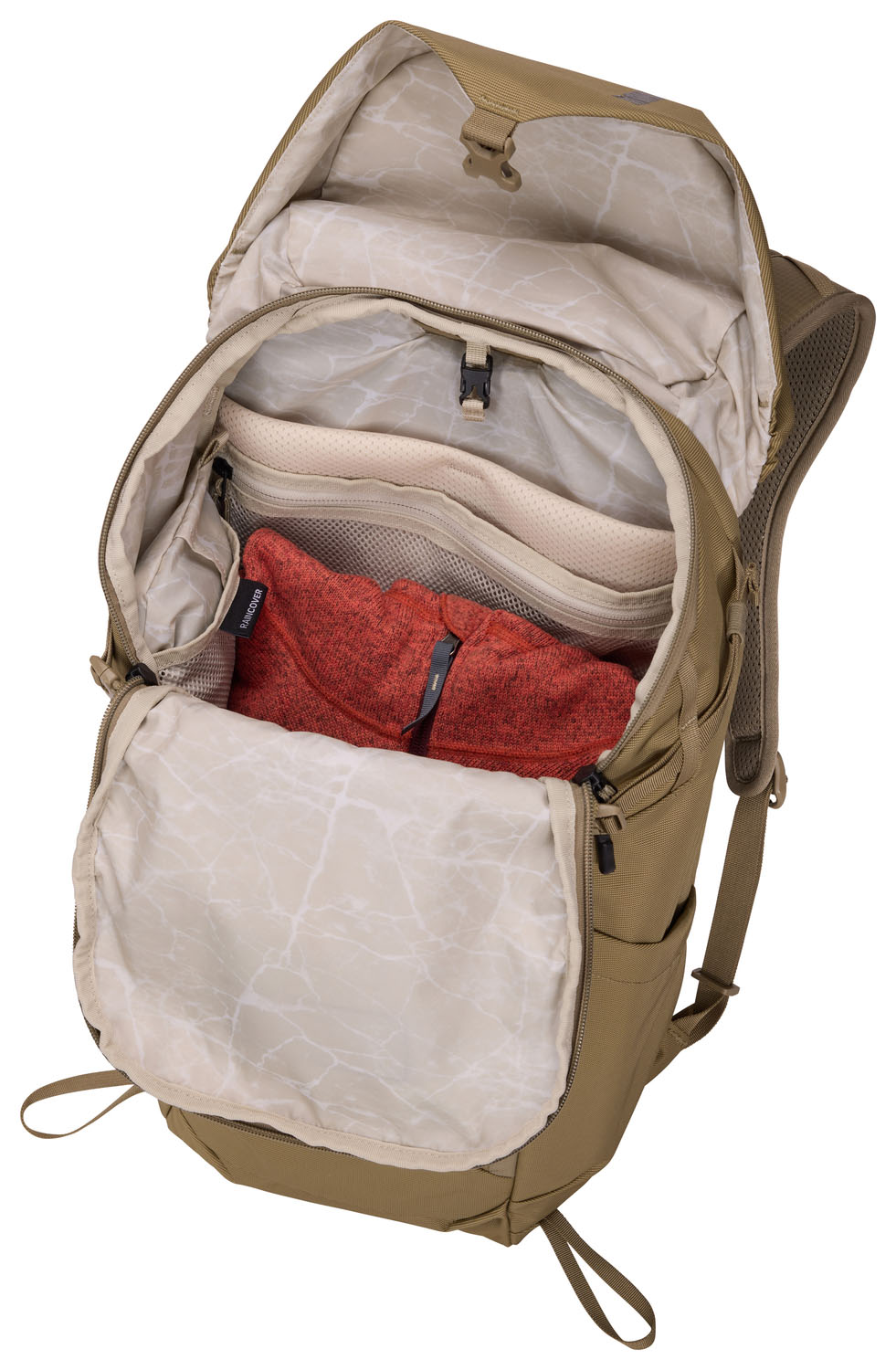 THULE AllTrail Tagesrucksack mit Regenhülle 25L Faded Khaki THULE AllTrail Tagesrucksack mit Regenhülle 25L Faded Khaki