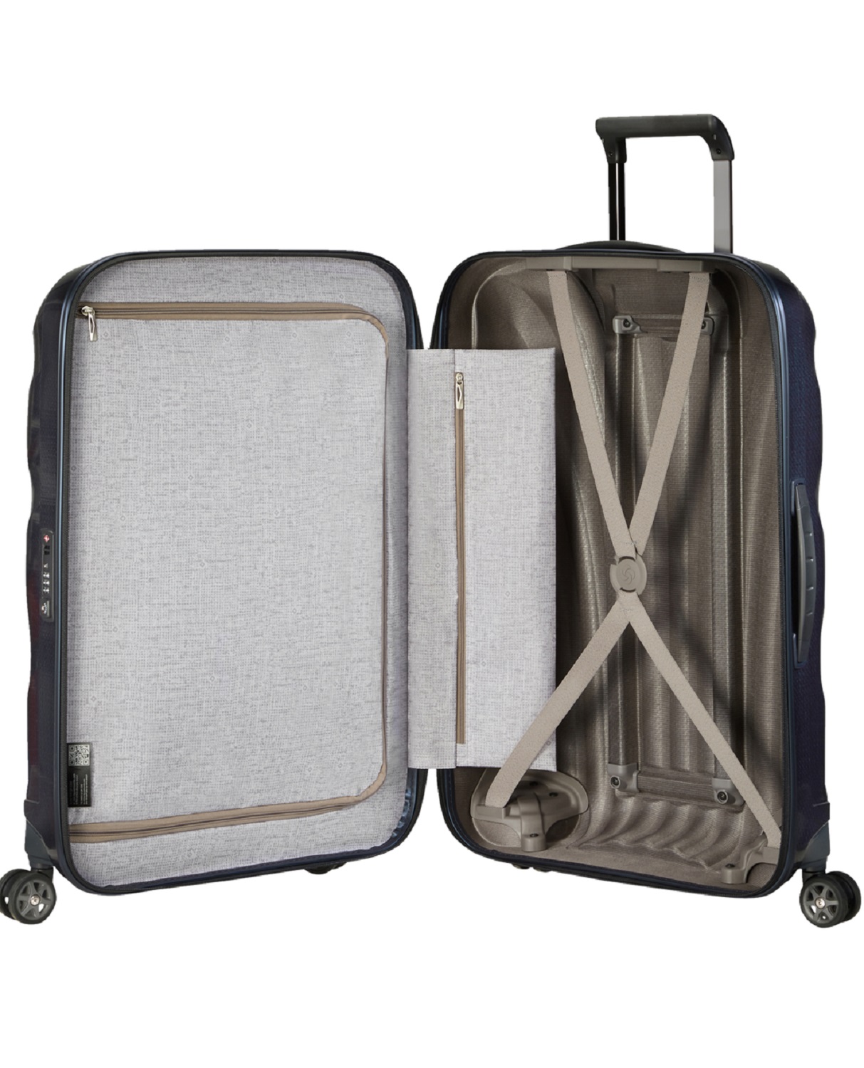 Samsonite C-Lite Season Trolley mit 4 Rollen 81cm Midnight Blue Samsonite C-Lite Season Trolley mit 4 Rollen 81cm Midnight Blue