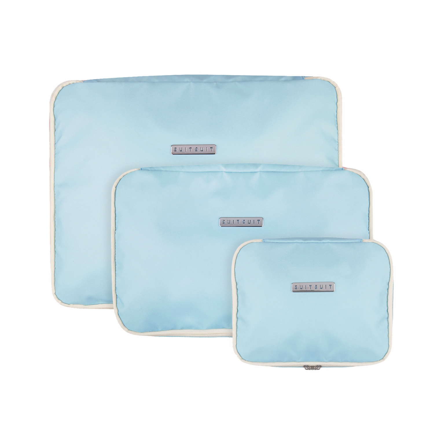 SuitSuit Fabulous Fifties Packing Cube Set (S-M-L) Baby Blue