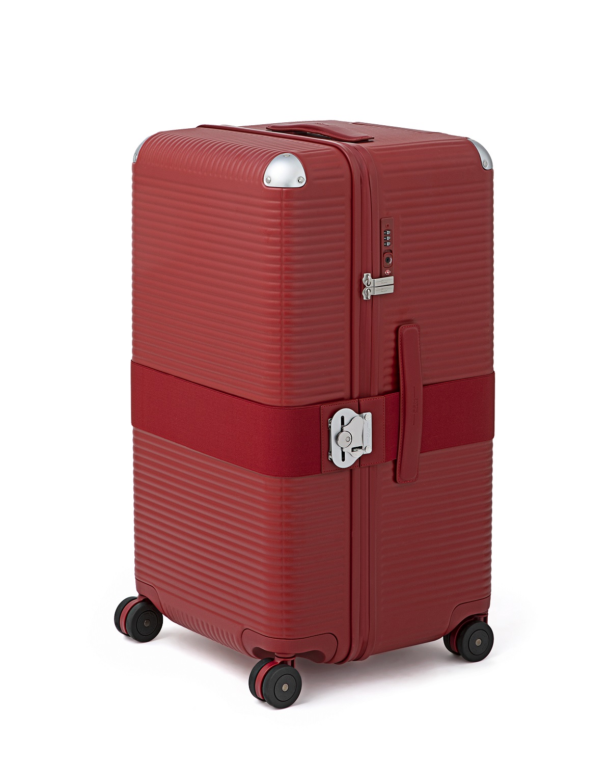 FPM Bank Zip Trunk on Wheels M Cherry Red