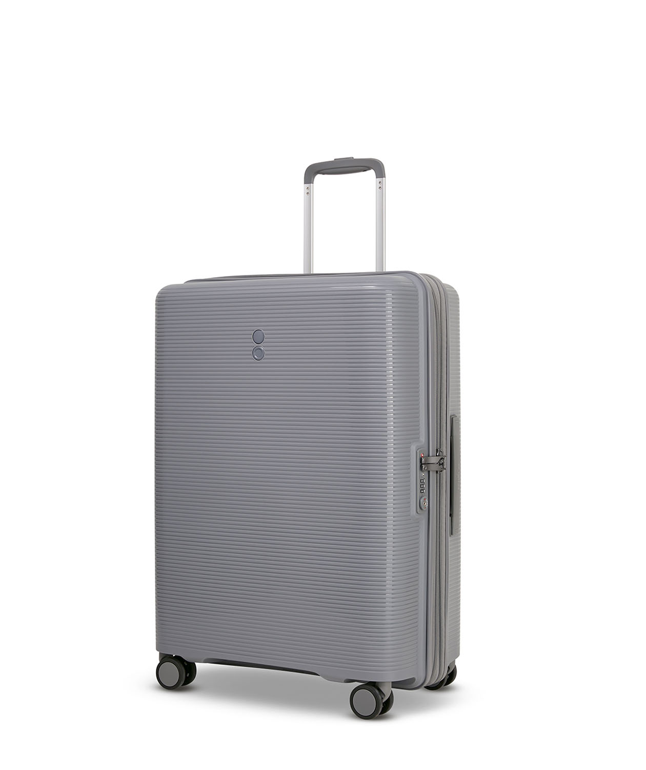 ECHOLAC Forza Koffer M 4-Rollen, erweiterbar Grey