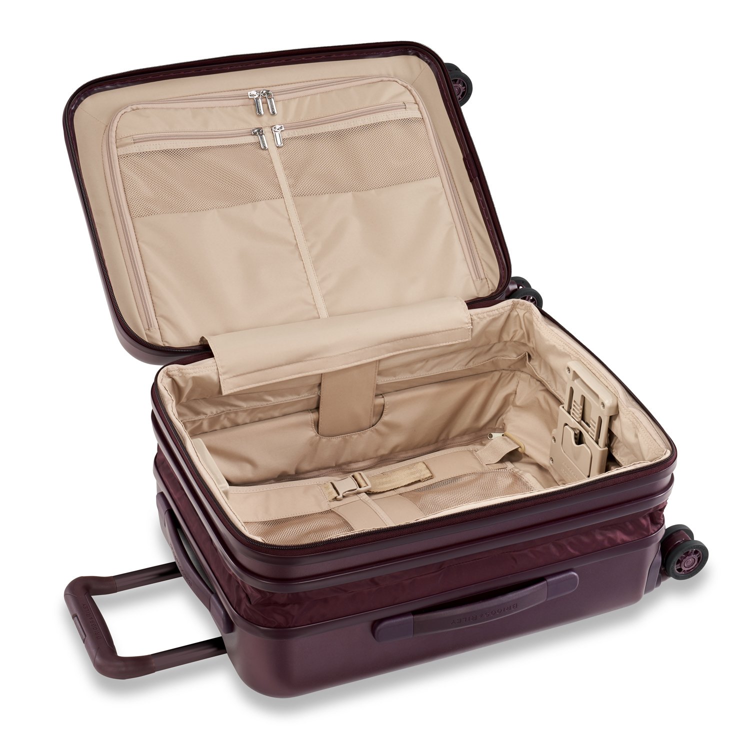 Briggs & Riley Sympatico 2.0 International Carry-On Expandable Spinner Plum Briggs & Riley Sympatico 2.0 International Carry-On Expandable Spinner Plum