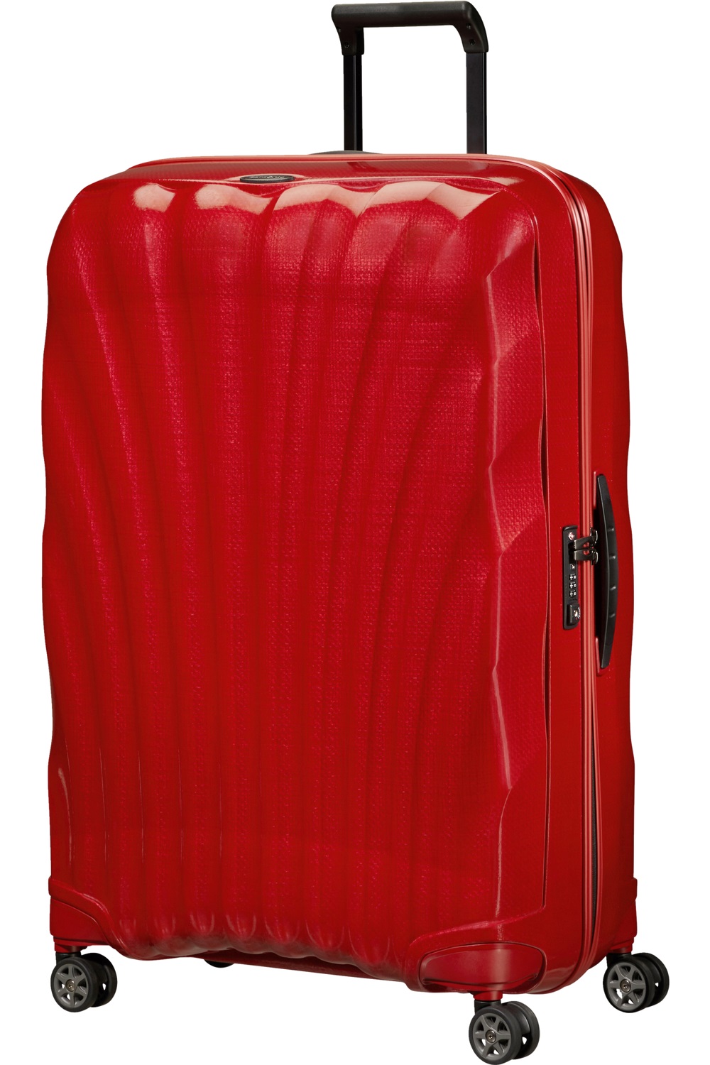 Samsonite C-Lite Trolley mit 4 Rollen 55cm + GRATIS HOTELGUTSCHEIN Chili Red