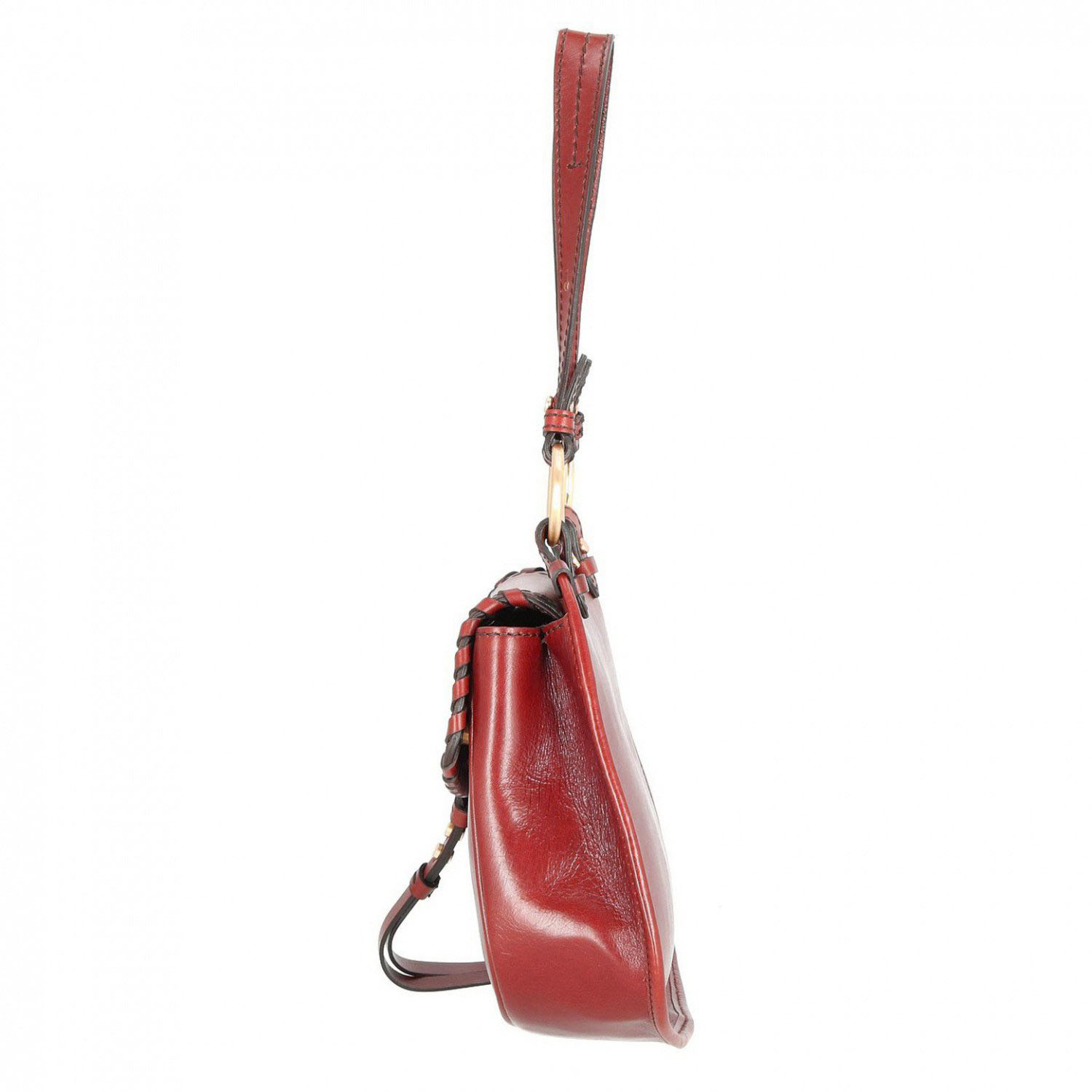 The Bridge Vallombrosa Damentasche Kirschrot/Gold