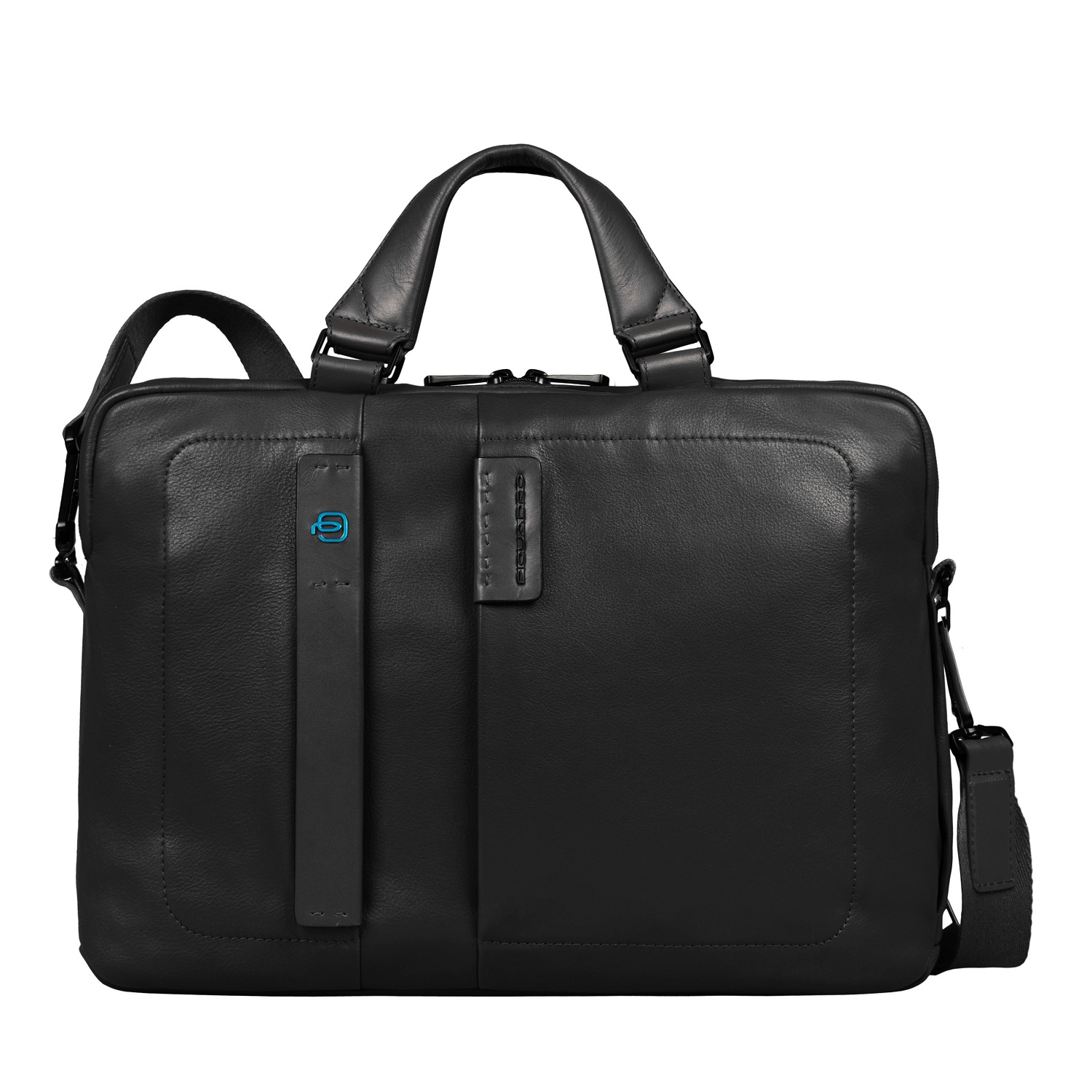 Piquadro Pulse Doppelgriff-Aktentasche mit Flaschen und Schirmhalter Piquadro Pulse Doppelgriff-Aktentasche mit Flaschen und Schirmhalter