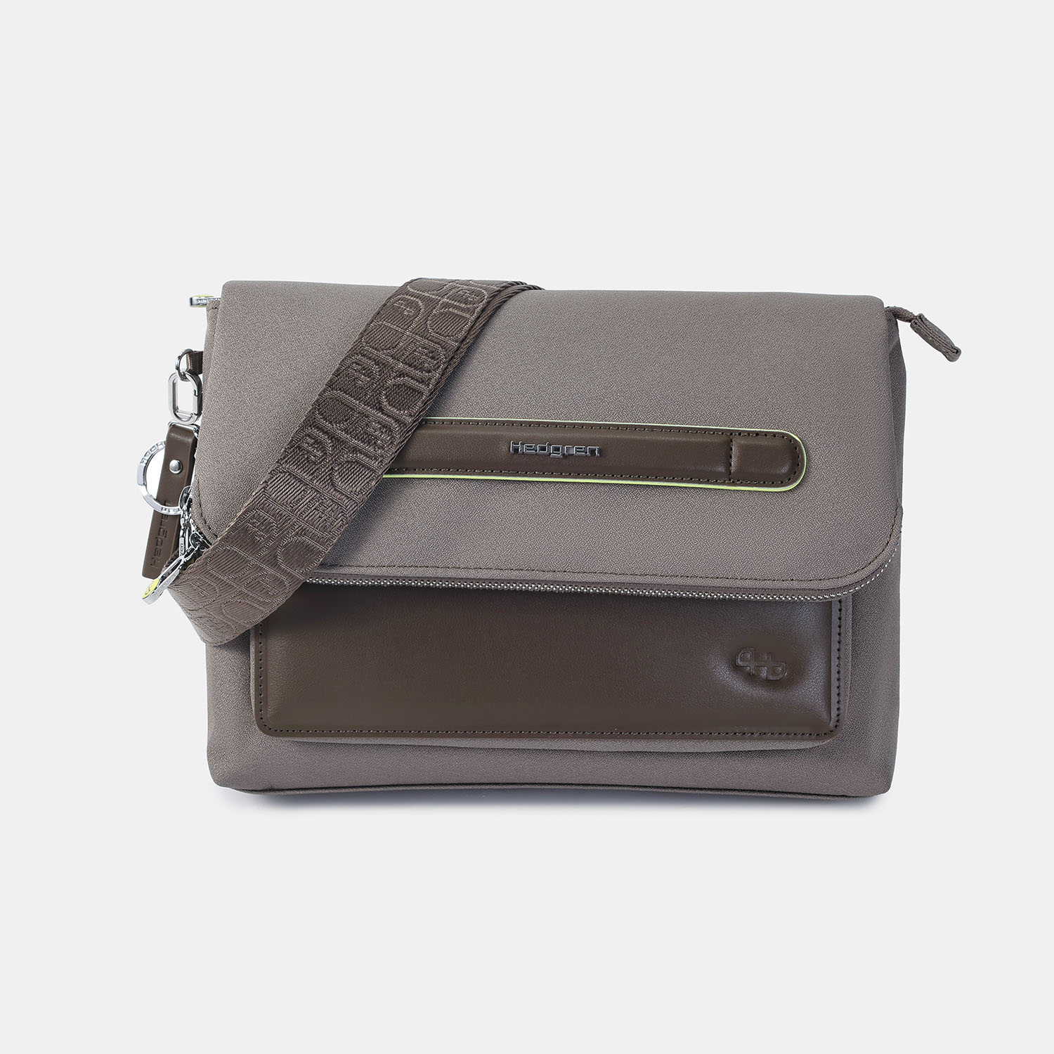 Hedgren Fika FRAPPE Handbag Flap + RFID Vintage Taupe