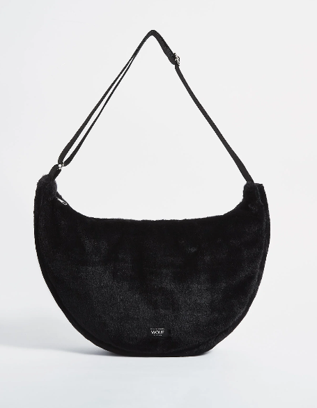 Wouf FAUX FUR large crossbody bag