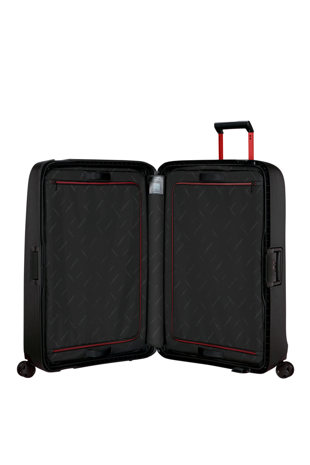 Samsonite Essens Trolley mit 4 Rollen 81cm + GRATIS HOTELGUTSCHEIN Charcoal/Red Samsonite Essens Trolley mit 4 Rollen 81cm + GRATIS HOTELGUTSCHEIN Charcoal/Red