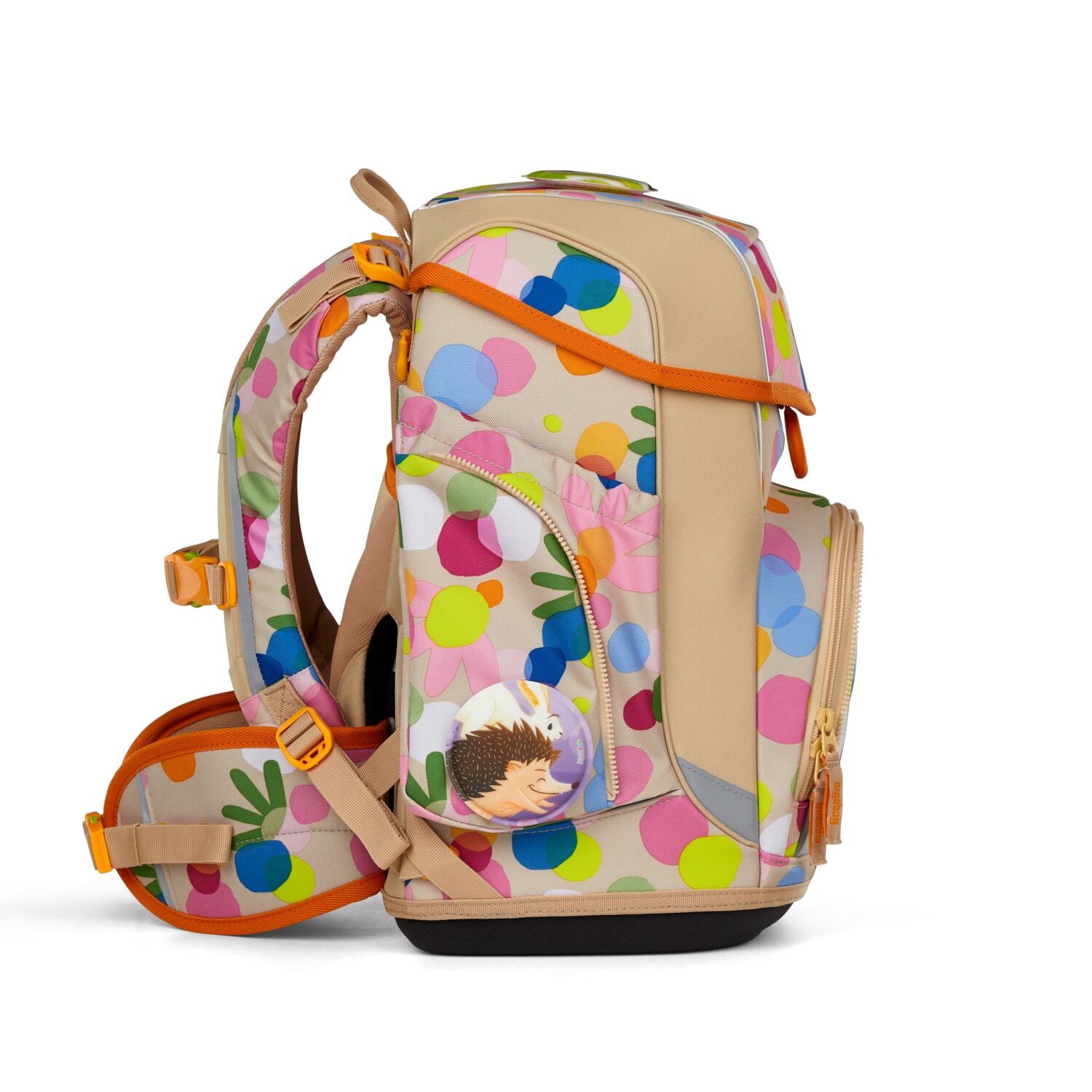 ergobag cubo ECO HERO 5-teiliges Schulrucksack-Set 2025 Flower PowBär