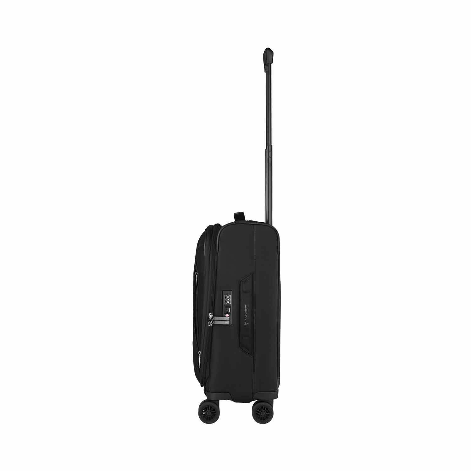 Victorinox Crosslight Frequent Flyer Softside Carry-On 4-Rollen, erweiterbar Schwarz