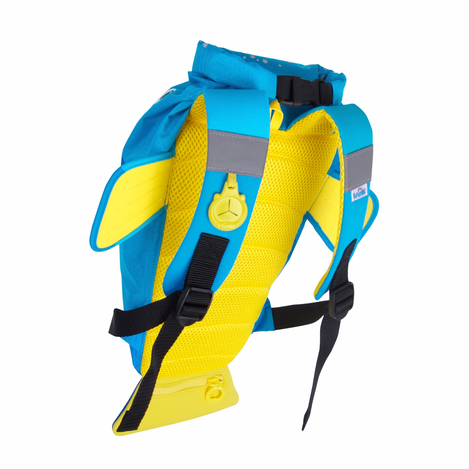 Trunki PaddlePak Tang der tropische Fisch Kinderrucksack Medium blue