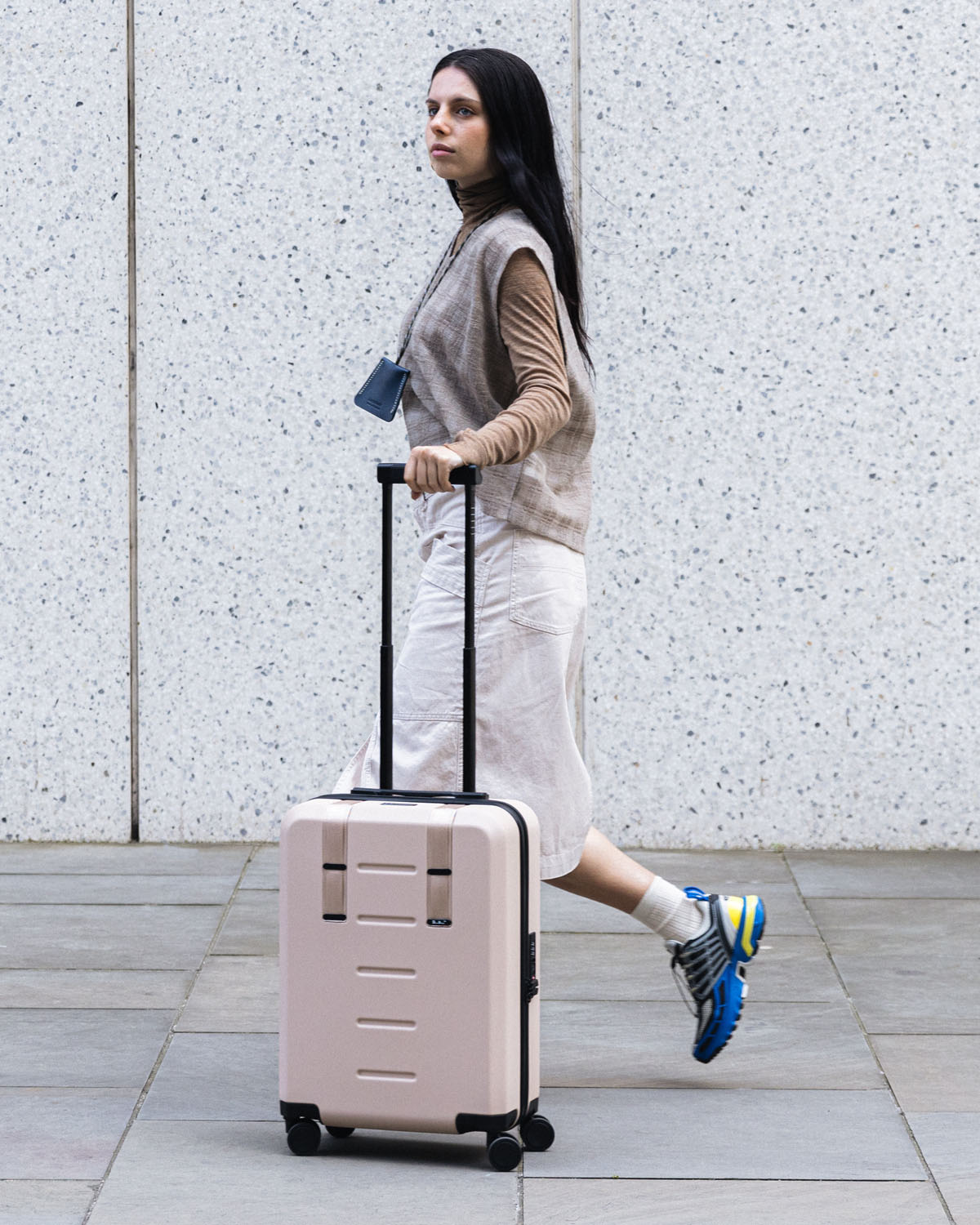 D_b_ Ramverk Carry-on 55cm, 4 Rollen Fogbow Beige D_b_ Ramverk Carry-on 55cm, 4 Rollen Fogbow Beige