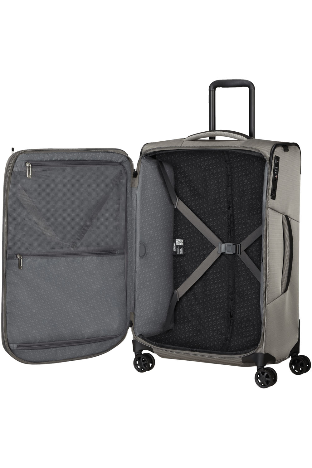 Samsonite Respark Trolley mit 4 Rollen erweiterbar 67cm + GRATIS HOTELGUTSCHEIN Sand Storm Samsonite Respark Trolley mit 4 Rollen erweiterbar 67cm + GRATIS HOTELGUTSCHEIN Sand Storm