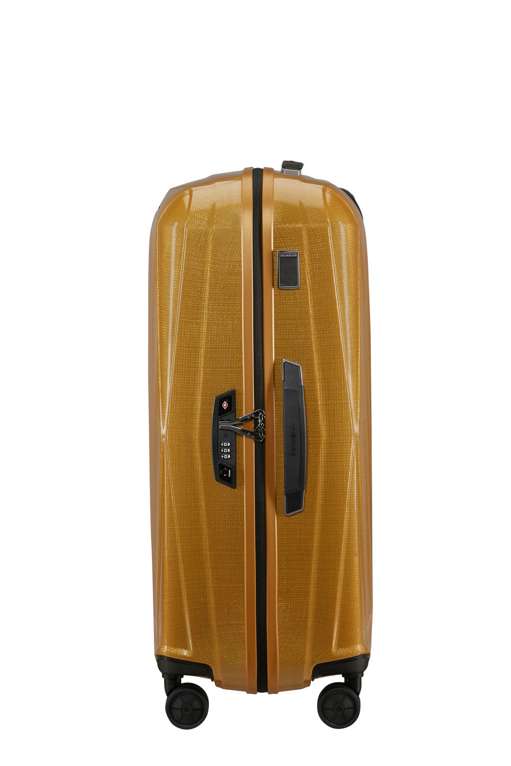 Samsonite Major-Lite Trolley mit 4 Rollen 69cm + GRATIS HOTELGUTSCHEIN Saffron Yellow
