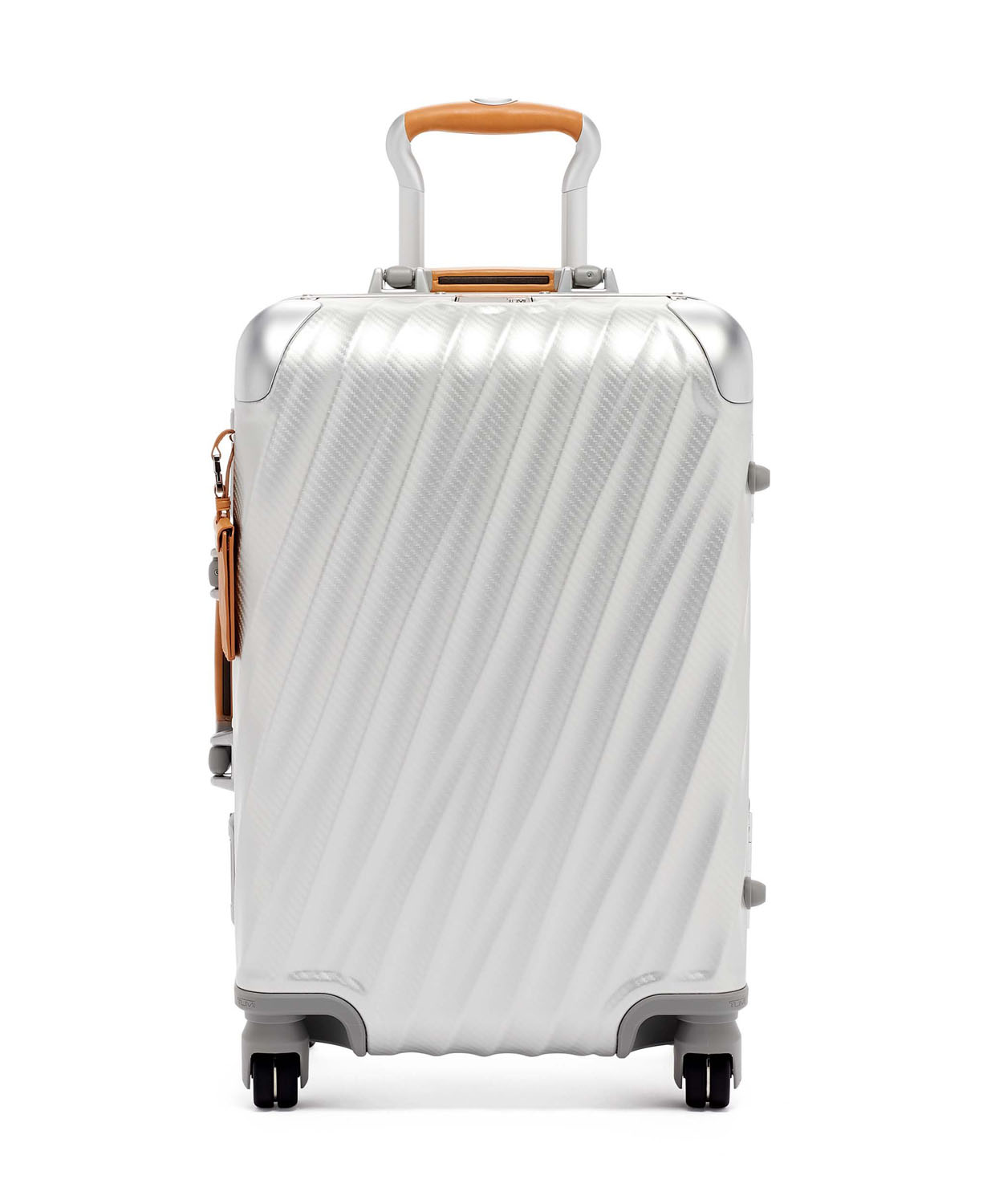 Tumi 19 Degree Aluminium International Handgepäckkoffer 56cm + GRATIS HOTELGUTSCHEIN Texture Silver