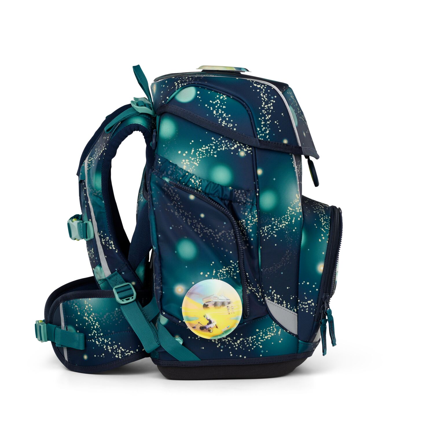 ergobag cubo GALAXY GLOW 5-teiliges Schulrucksack-Set 2025 RaumfahrBär ergobag cubo GALAXY GLOW 5-teiliges Schulrucksack-Set 2025 RaumfahrBär