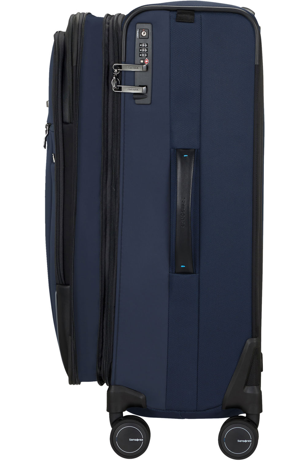 Samsonite Spectrolite 3.0 TRVL Trolley mit 4 Rollen erweiterbar 68cm + GRATIS HOTELGUTSCHEIN Deep Blue