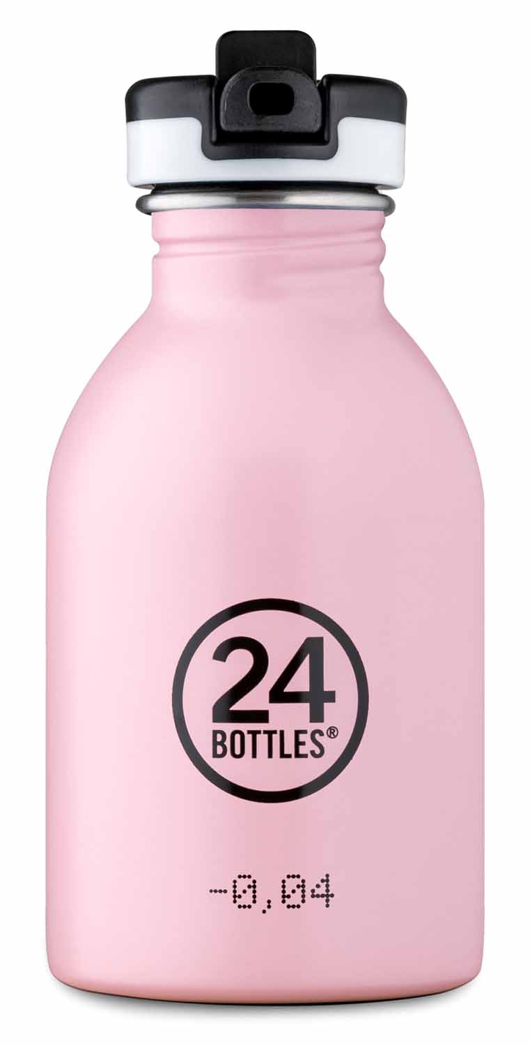 24Bottles® Urban Bottle Kids 250ml mit Sport Lid Candy Pink 24Bottles® Urban Bottle Kids 250ml mit Sport Lid Candy Pink