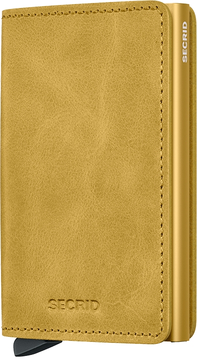 Secrid Slimwallet Vintage SV-Yellow Secrid Slimwallet Vintage SV-Yellow