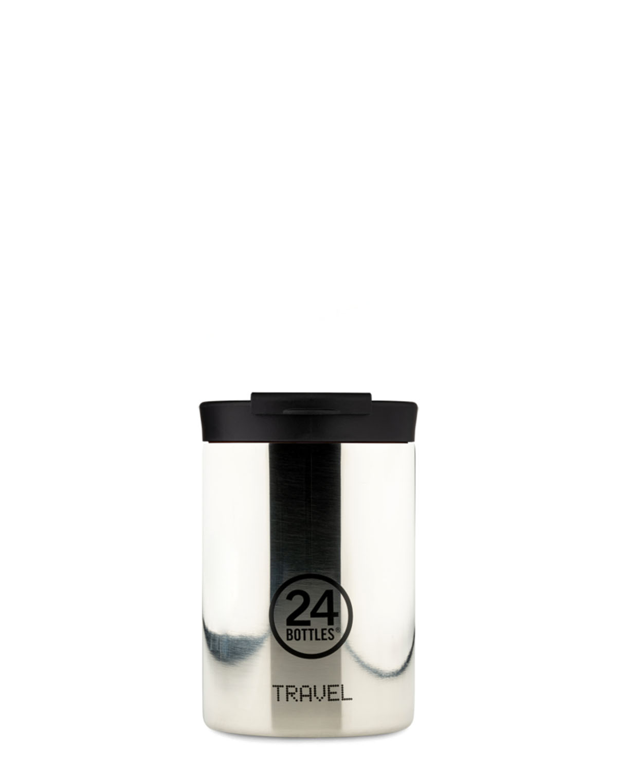 24Bottles® Travel Tumbler Glam 350ml Platinum