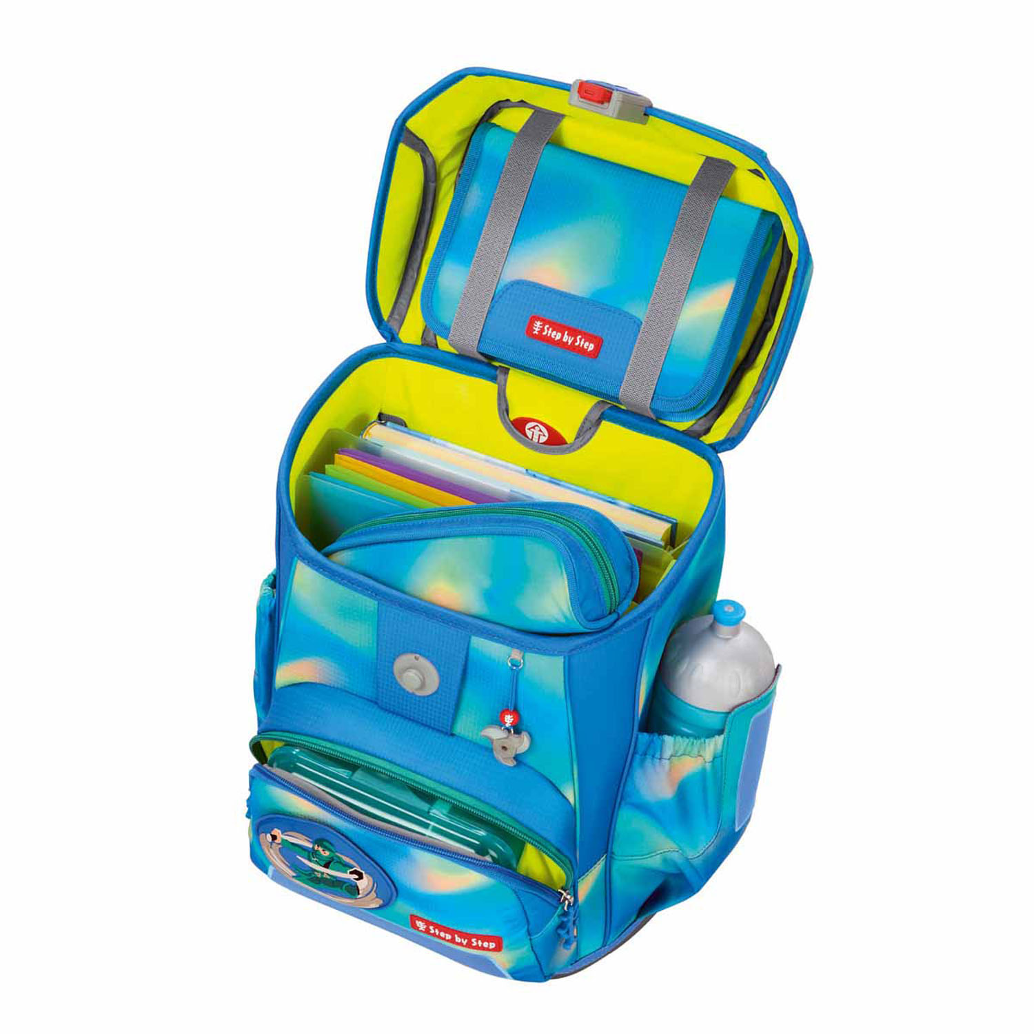 Step by Step CLOUD FLASH Schulranzen 5-teilig-Set Ninja Zazu Step by Step CLOUD FLASH Schulranzen 5-teilig-Set Ninja Zazu