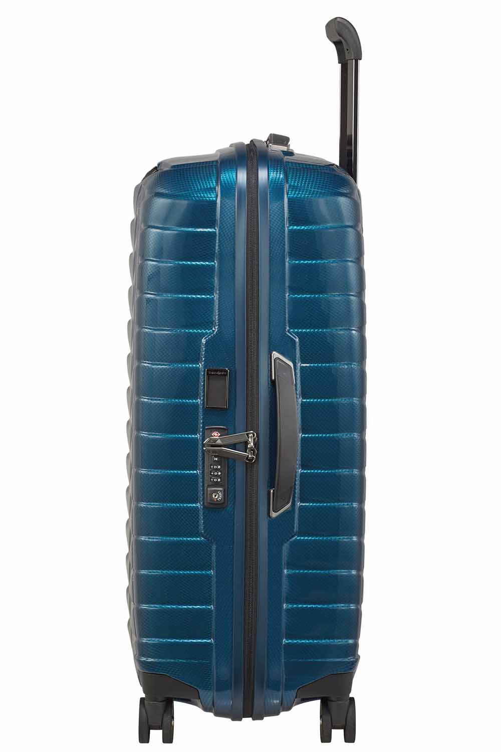 Samsonite Proxis Trolley mit 4 Rollen 69cm + GRATIS HOTELGUTSCHEIN Petrol Blue Samsonite Proxis Trolley mit 4 Rollen 69cm + GRATIS HOTELGUTSCHEIN Petrol Blue