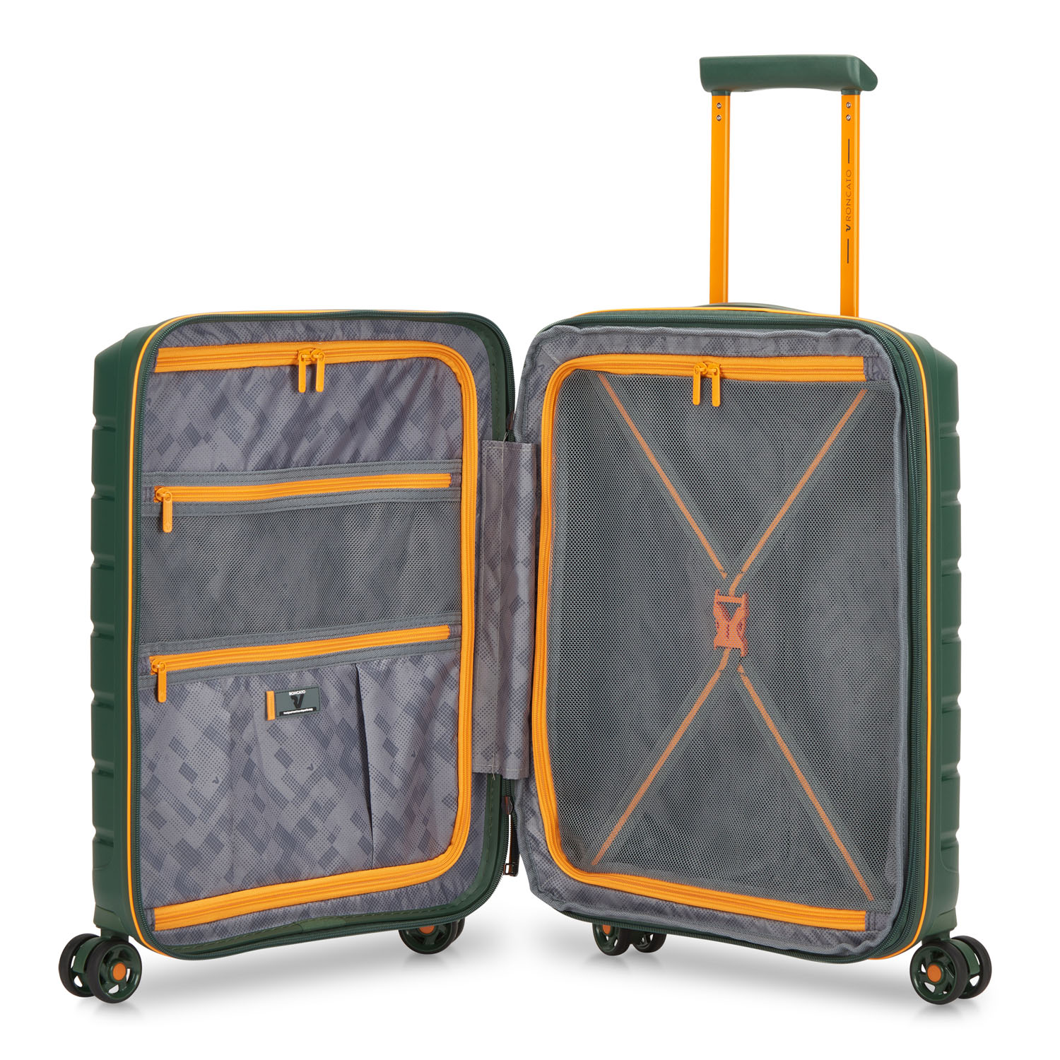 Roncato B-Flying Move Handgepäck Carry-On Trolley Erweiterbar 55cm Militar green