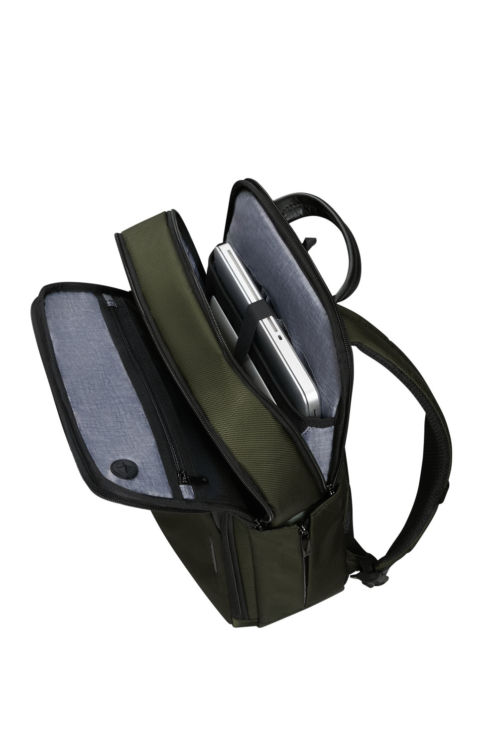 Samsonite XBR 2.0 Rucksack 14.1" + GRATIS HOTELGUTSCHEIN Foliage Green