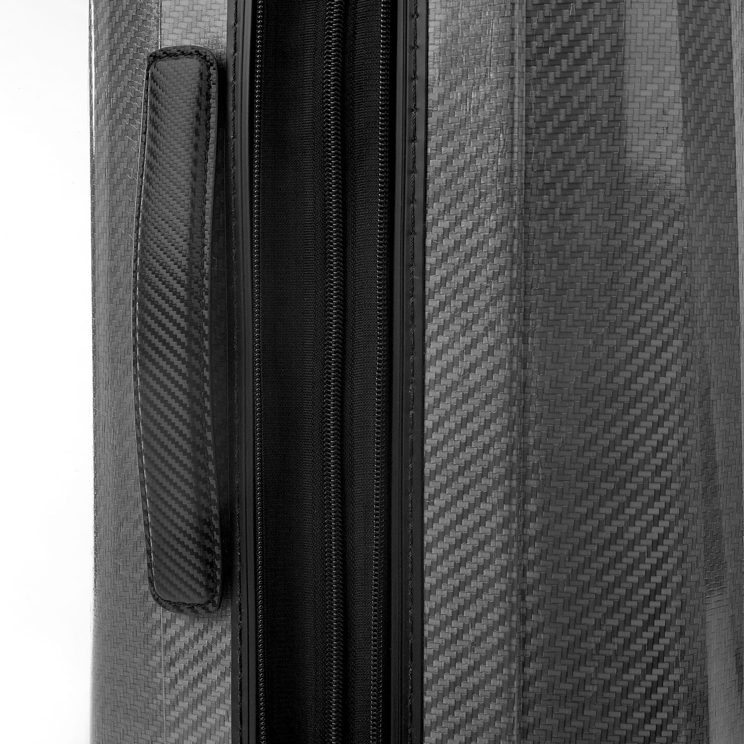 Roncato WE ARE GLAM DLX Grosser Spinner 78cm erweiterbar Black/Platinum Roncato WE ARE GLAM DLX Grosser Spinner 78cm erweiterbar Black/Platinum