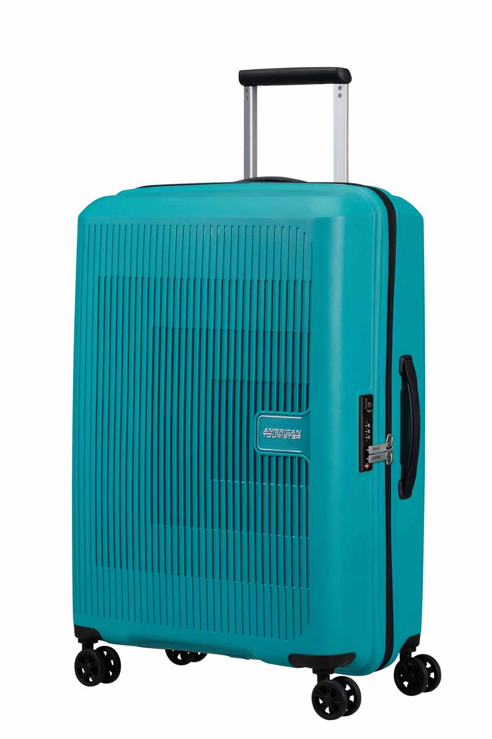 American Tourister AeroStep 67cm Check-in Größe M, erweiterbar Turquoise Tonic