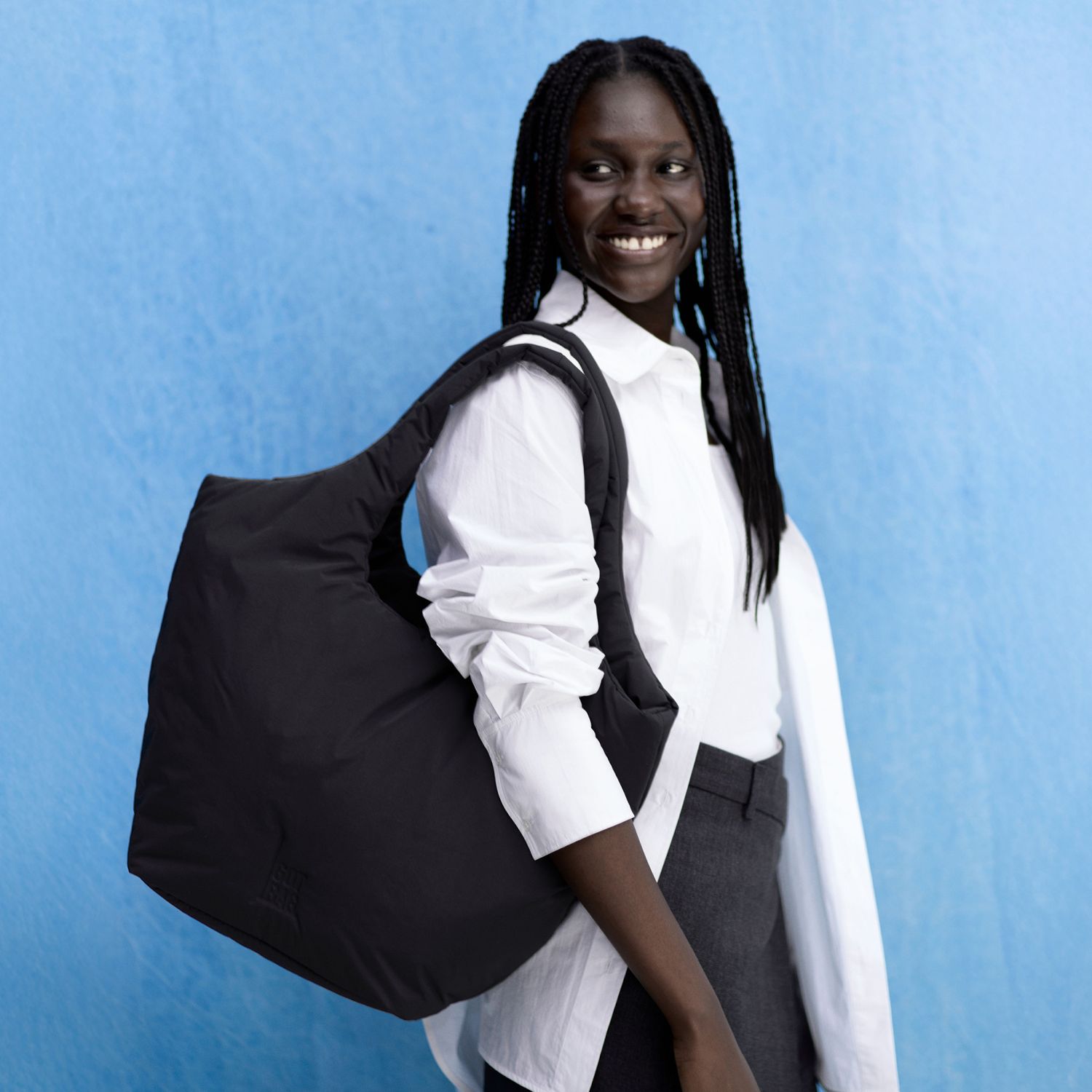 GOT BAG Cloud Tote Bag Monochrome black