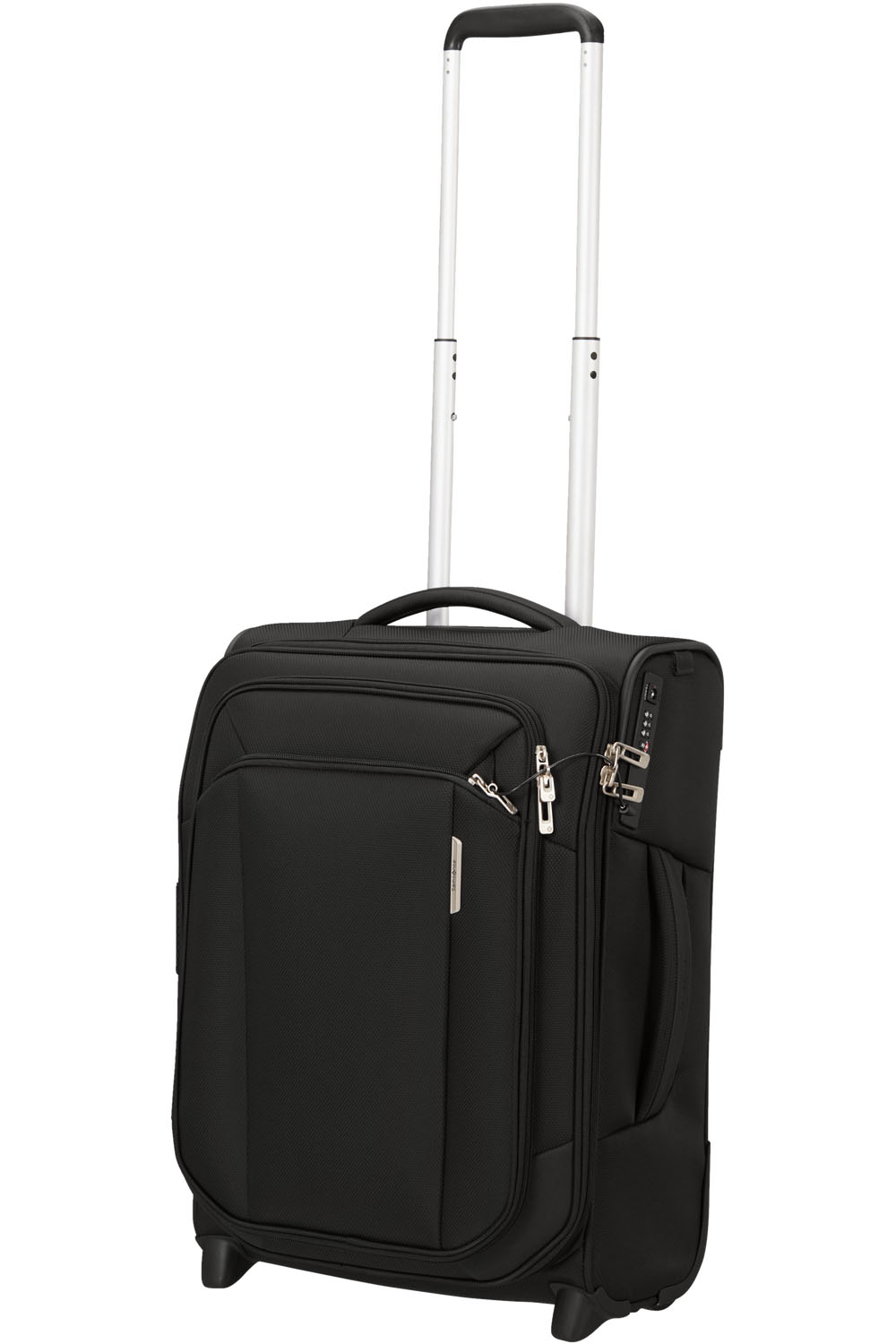 Samsonite Respark Trolley mit 2 Rollen erweiterbar 55cm + GRATIS HOTELGUTSCHEIN Ozone Black