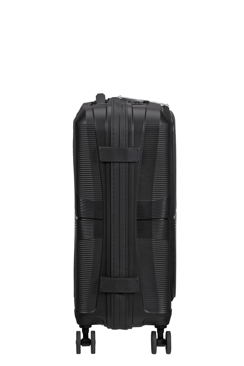 American Tourister Airconic Handgepäck Trolley 55cm mit Fronttasche + GRATIS HOTELGUTSCHEIN Onyx Black