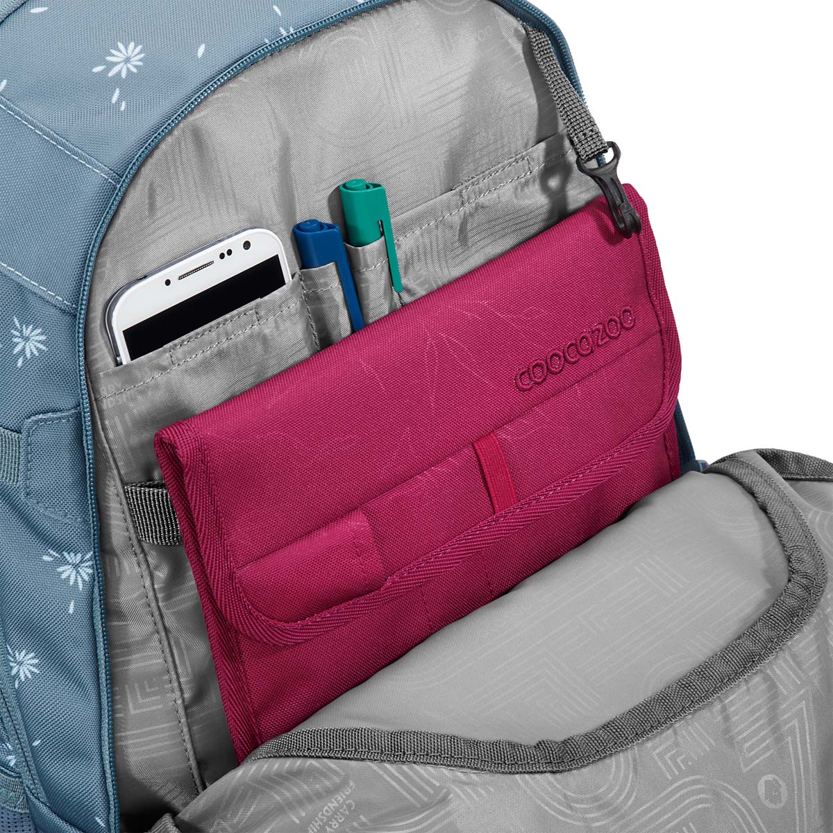 Coocazoo MATE Schulrucksack -Kollektion 2025 Bloomy Daisy