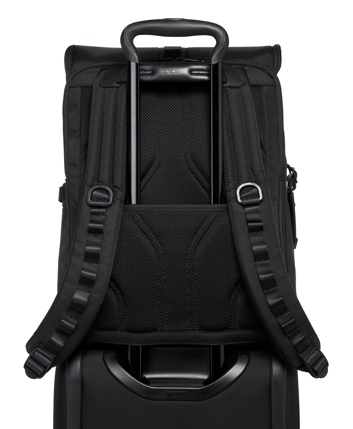 Tumi Alpha Bravo Logistics Rucksack mit Klappdeckel Black Tumi Alpha Bravo Logistics Rucksack mit Klappdeckel Black