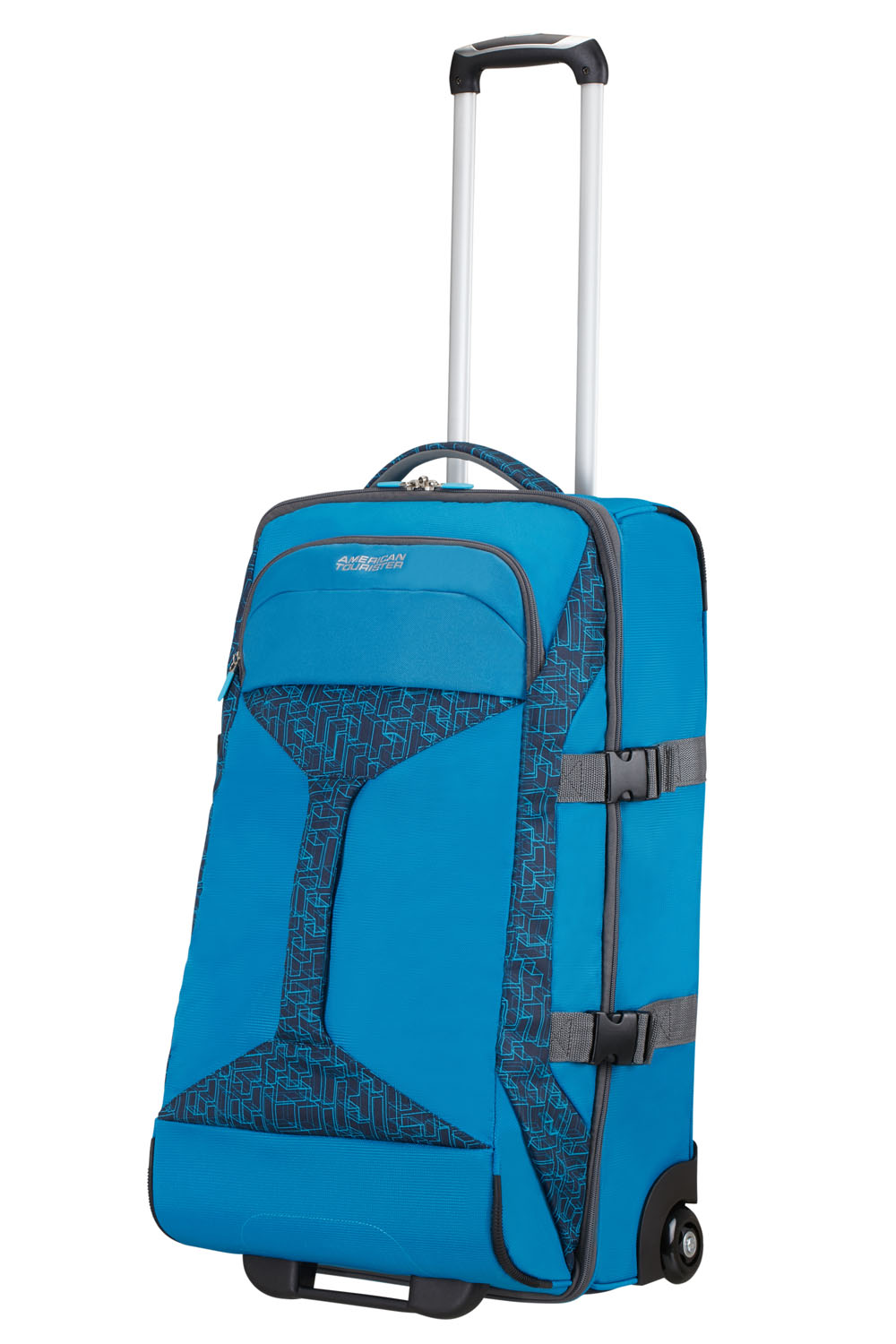 American Tourister Road Quest Reisetasche mit 2 Rollen 69cm Bluestar Print American Tourister Road Quest Reisetasche mit 2 Rollen 69cm Bluestar Print